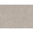 RÉCAMIERE in Flachgewebe Beige  - Beige/Schwarz, Design, Kunststoff/Textil (171/71-88/93cm) - Cantus