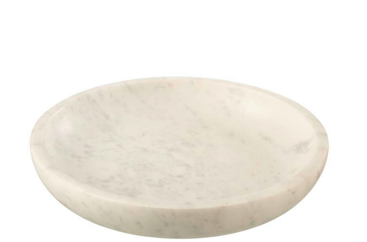 DEKOSCHALE - Weiss, Basics, Stein (35/35/6cm) - Ambia Home