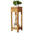 BLUMENSÄULE Holz Wildeiche vollmassiv - Eichefarben, Design, Holz (30/90/30cm) - Carryhome BLUMENSÄULE Holz Wildeiche vollmassiv - Eichefarben, Design, Holz (30/90/30cm) - Carryhome