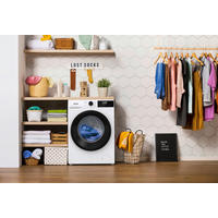 WASCHMASCHINE WNHPI64SAPS   - Schwarz/Weiß, Basics, Glas/Kunststoff (59,5/84,5/43,5cm) - Gorenje