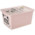 SPIELZEUGBOX 48,5/36/25 cm  - Pink, Basics, Kunststoff (48,5/36/25cm) - My Baby Lou