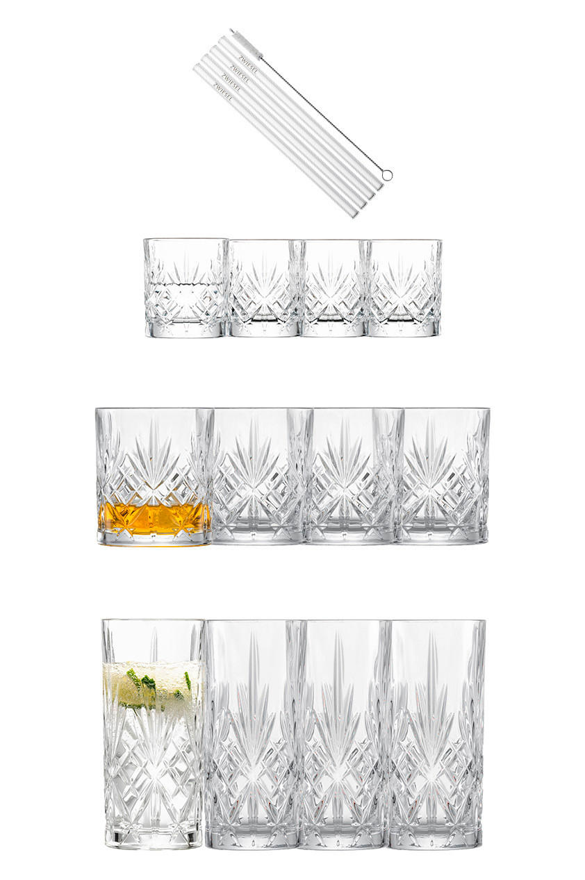 GLÄSERSET Show 17-teilig  - Transparent, Design, Glas - Schott Zwiesel
