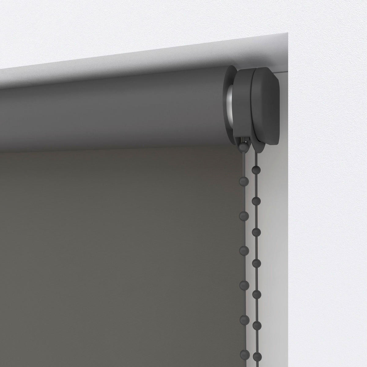 VERDUNKELUNGSROLLO  - Anthrazit, Basics, Textil (70/190cm)