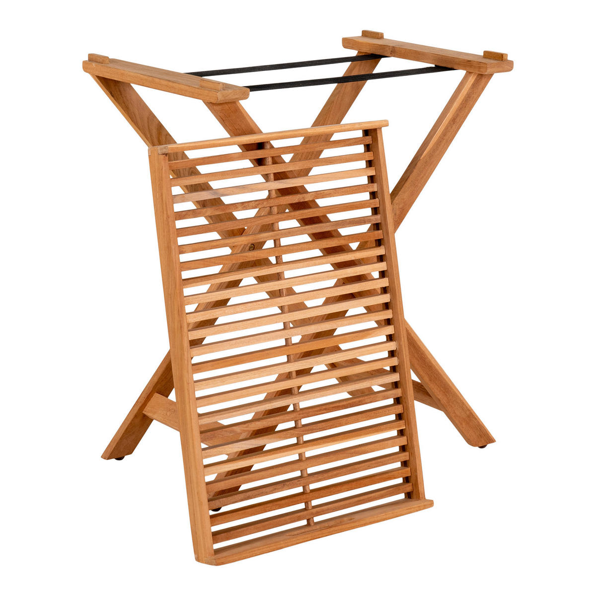 KLAPPTISCH 40/60/70 cm Echtholz  Holz rechteckig Braun  - Braun, MODERN, Holz (40/60/70cm) - Gardenson