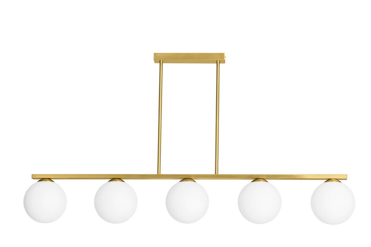 HÄNGELEUCHTE 113/15/60 cm  - Weiß, Trend, Glas (113/15/60cm) - Collett's Monde