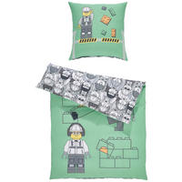 JUGENDBETTWÄSCHE Lego Brick By Brick Fotogewebe 135/200 cm  - Multicolor, Design, Textil (135/200cm) - Lego