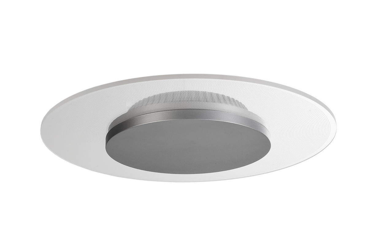 LED-DECKENLEUCHTE    29/29/4 cm  - Grau, Konventionell, Kunststoff/Metall (29/29/4cm)