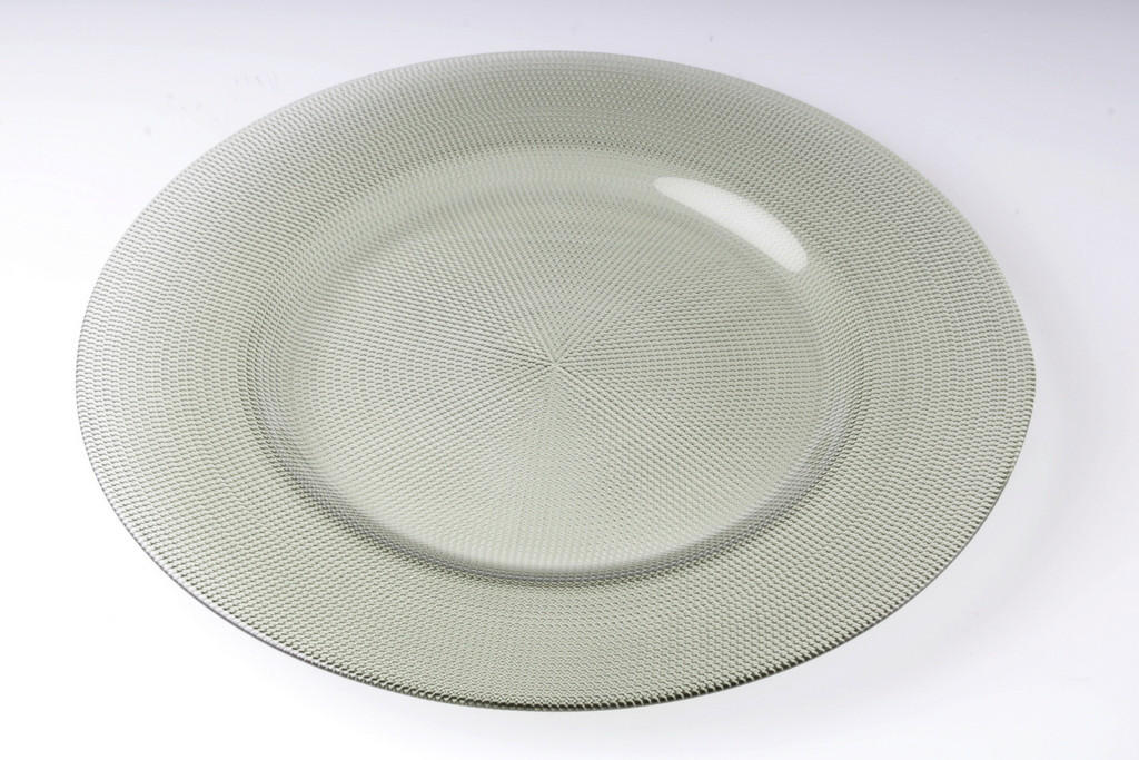 SERVERINGSFAT 33 cm  - ljusgrön, Klassisk, glas (33cm) - Novel