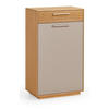 KOMMODE 60/103/37 cm  in Taupe, Eichefarben  - Taupe/Eichefarben, Design, Holz/Holzwerkstoff (60/103/37cm)