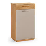 KOMMODE 60/103/37 cm  - Taupe/Eichefarben, Design, Holz/Holzwerkstoff (60/103/37cm) - Novel