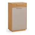 GARDEROBE 5-teilig  in 160/195/40 cm  - Taupe/Eichefarben, Design, Holz/Holzwerkstoff (160/195/40cm) - Novel