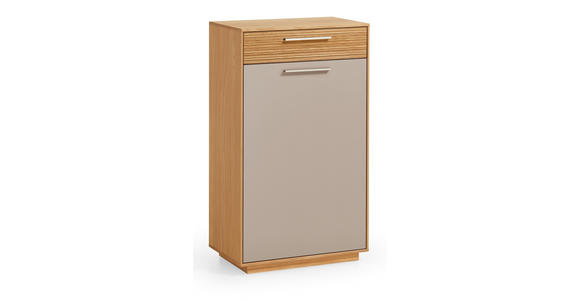 GARDEROBE 5-teilig  in 160/195/40 cm  - Taupe/Eichefarben, Design, Holz/Holzwerkstoff (160/195/40cm) - Novel