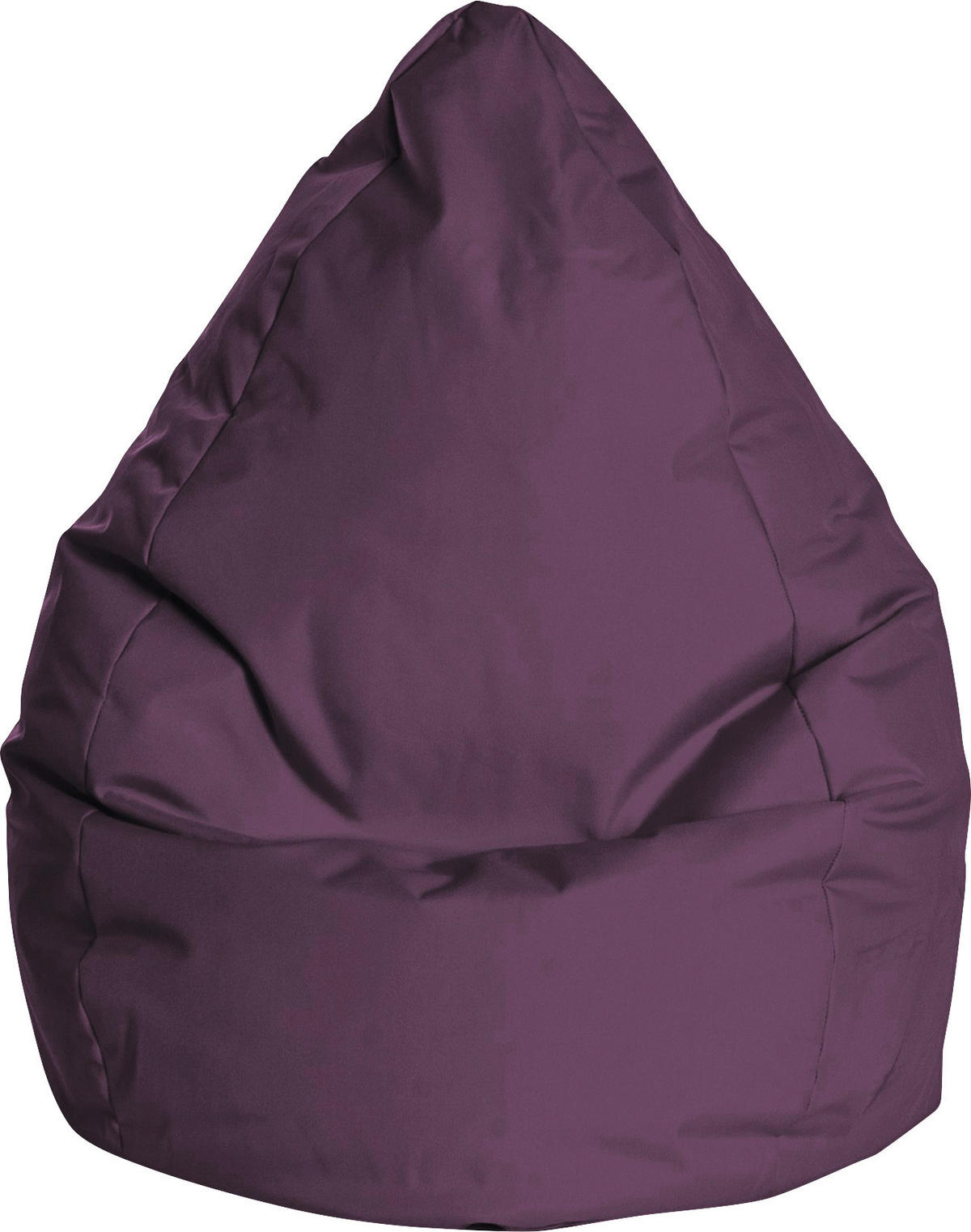 SITZSACK 300 l  - Aubergine, Design, Textil (80/130/80cm)