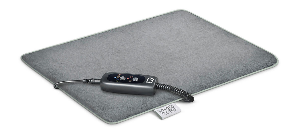 HAUSTIERMATTE - Grau, Trend, Textil (34/41cm) - Beurer