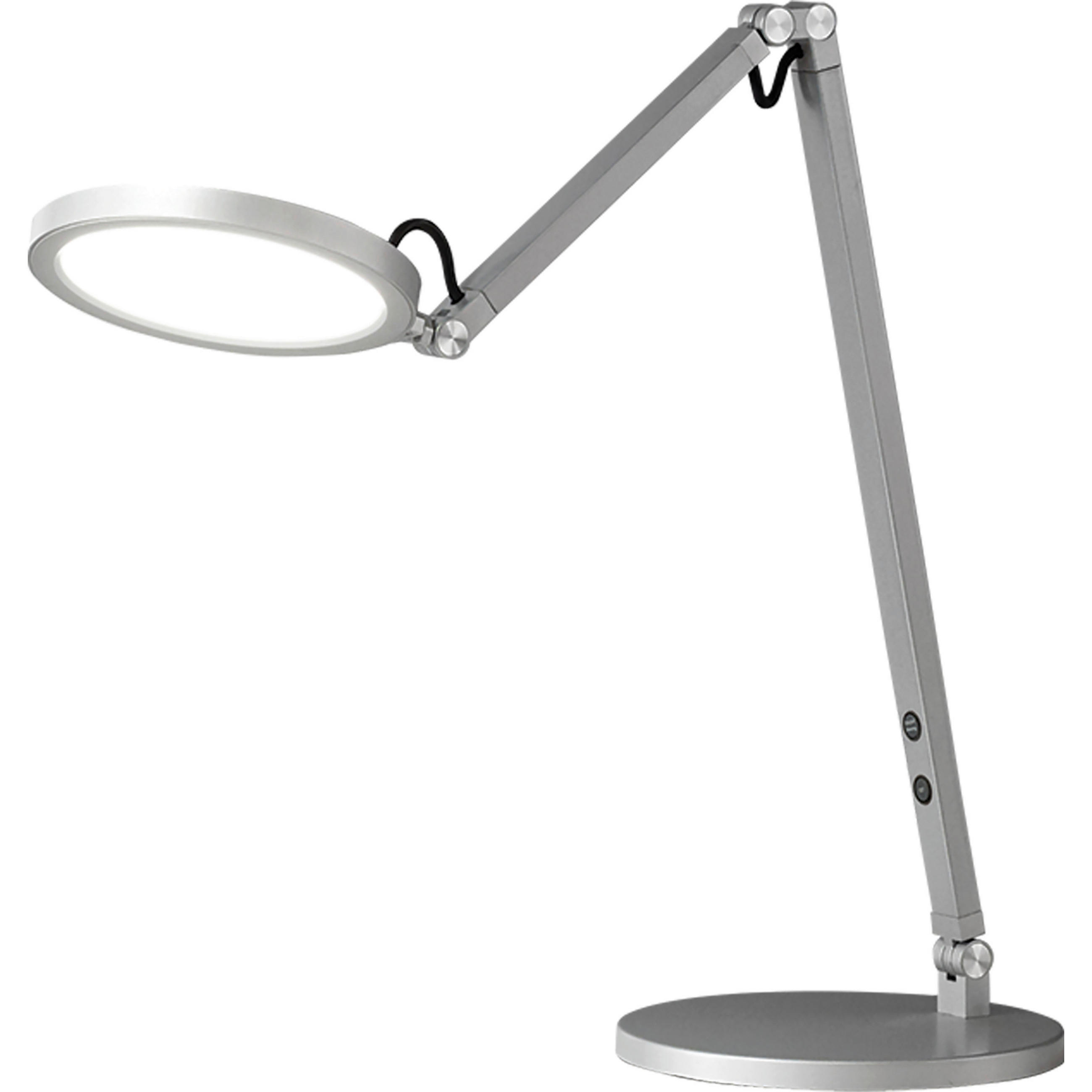 LED-SCHREIBTISCHLEUCHTE Regina 52/80 cm  - Alufarben, Basics, Metall (52/80cm) - Fabas Luce