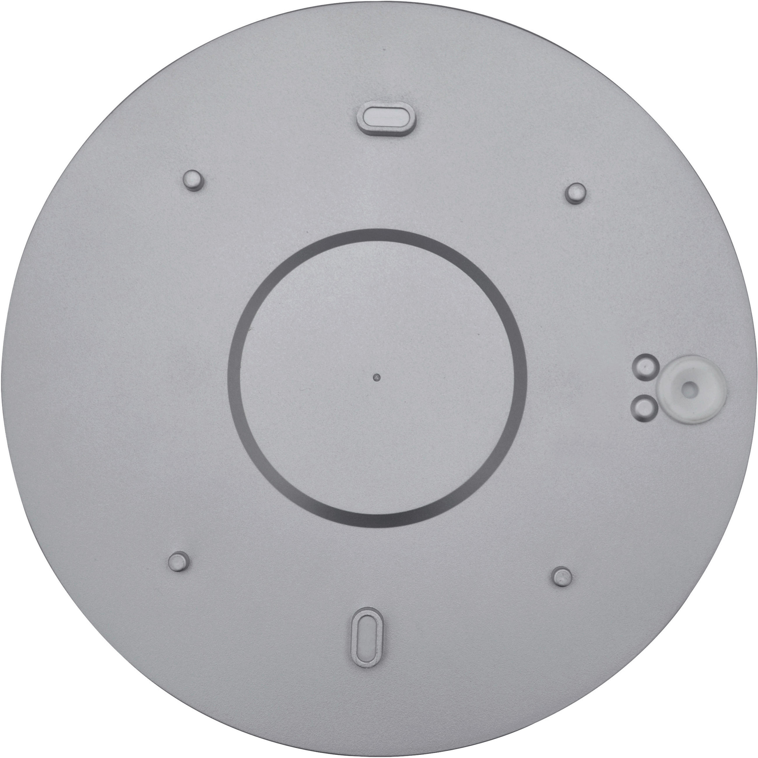 LED-DECKENLEUCHTE Orbis 28/5,1 cm   - Silberfarben, Basics, Kunststoff (28/5,1cm)