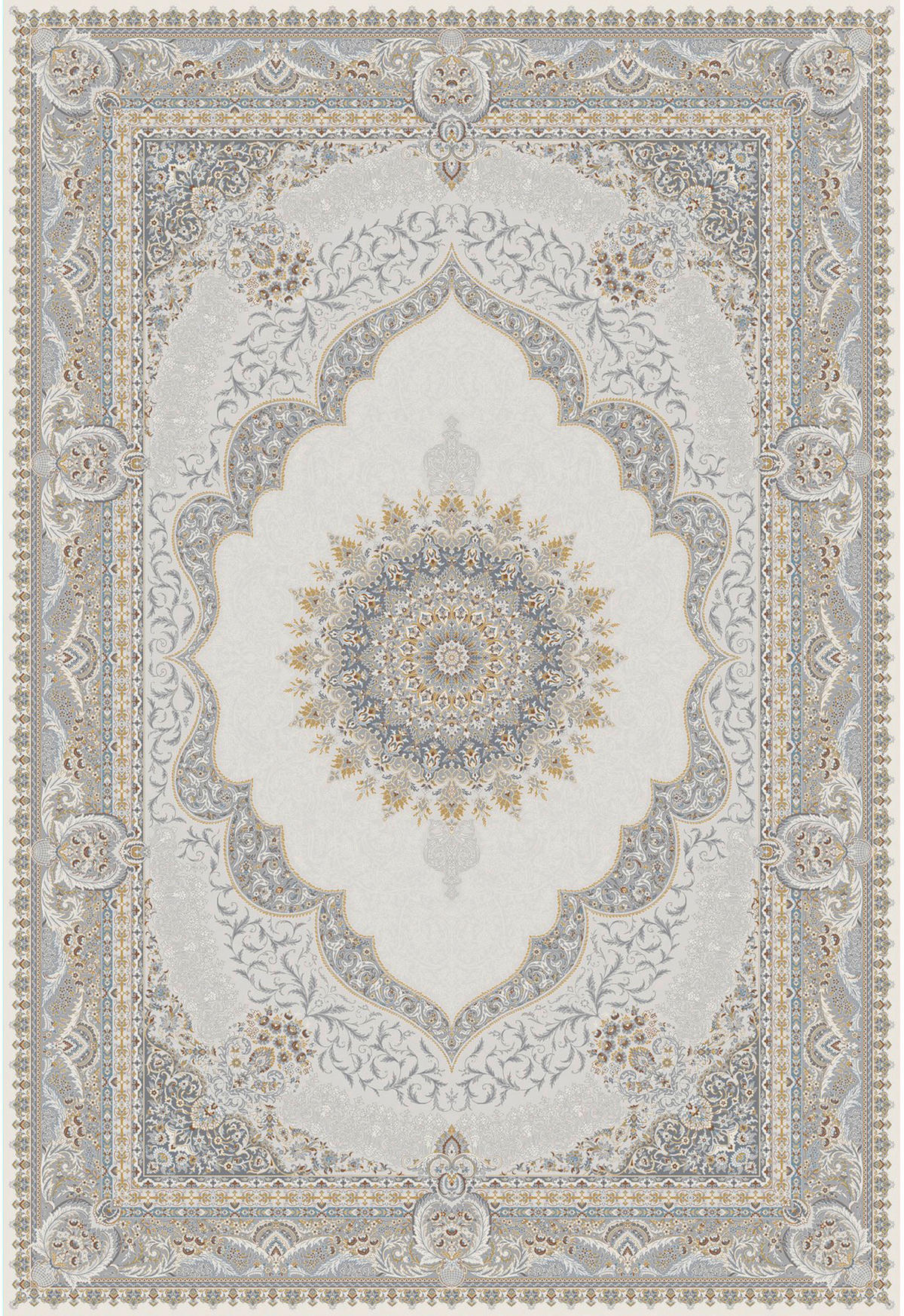 COVOR VINTAGE  - gri deschis, Design, textil (200/290cm) - Dieter Knoll