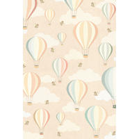 KINDERTEPPICH Living Elora 120/180 cm  in Creme, Hellrosa, Pastellblau  - Pastellblau/Hellrosa, Trend, Kunststoff/Textil (120/180cm) - Lindorug