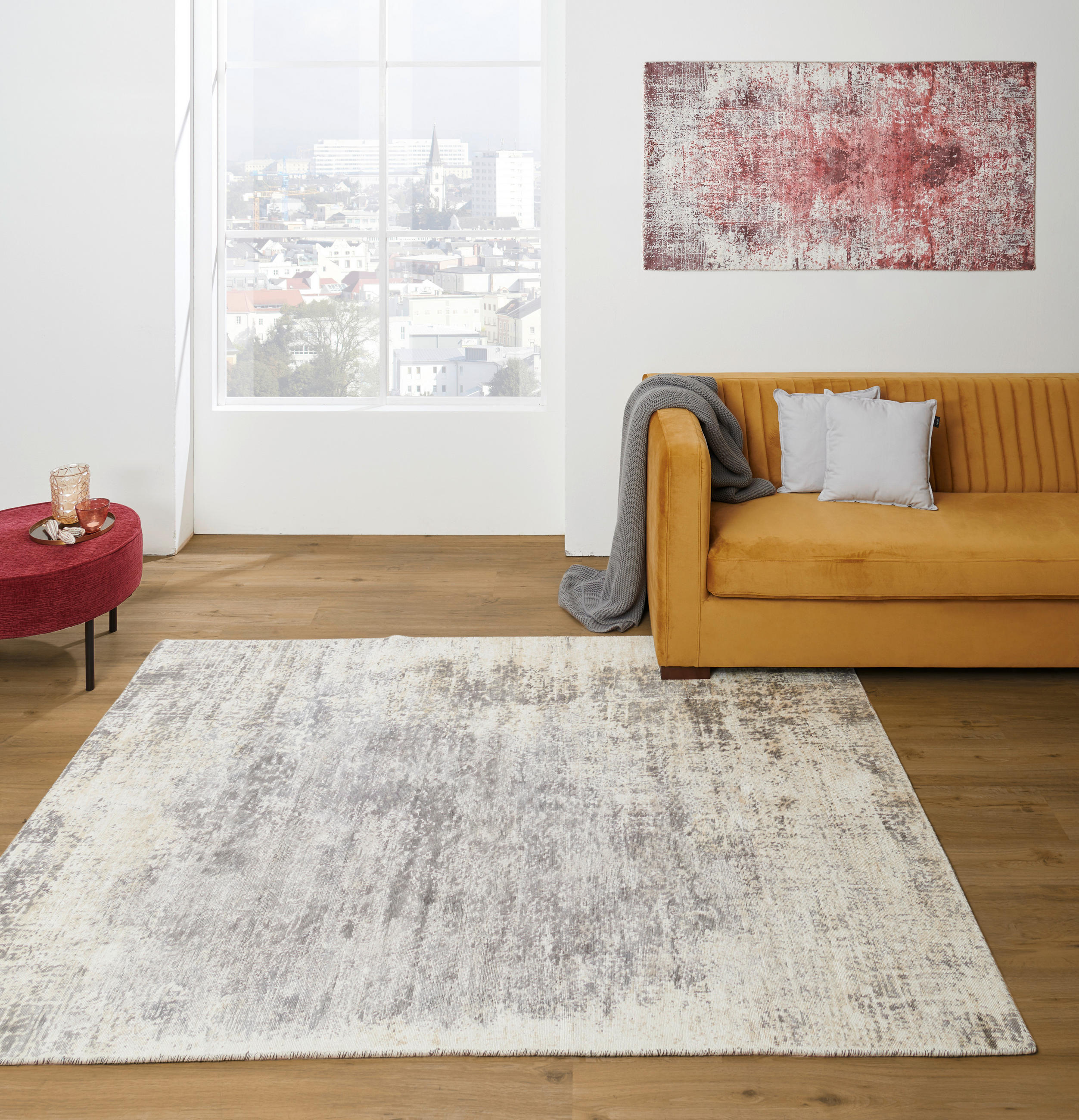 ORIENTTEPPICH 250/350 cm Sky Dancer Grau Grau  - Grau, Basics, Textil (250/350cm) - Cazaris