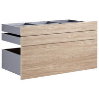 SADA ZÁSUVEK, barvy dubu, 90,9/50,3/46,8 cm - barvy dubu, Konvenční, kompozitní dřevo (90,9/50,3/46,8cm) - Hom`in