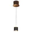 LED-HÄNGELEUCHTE 14/170 cm  - Schwarz, Design, Kunststoff/Metall (14/170cm) - Novel