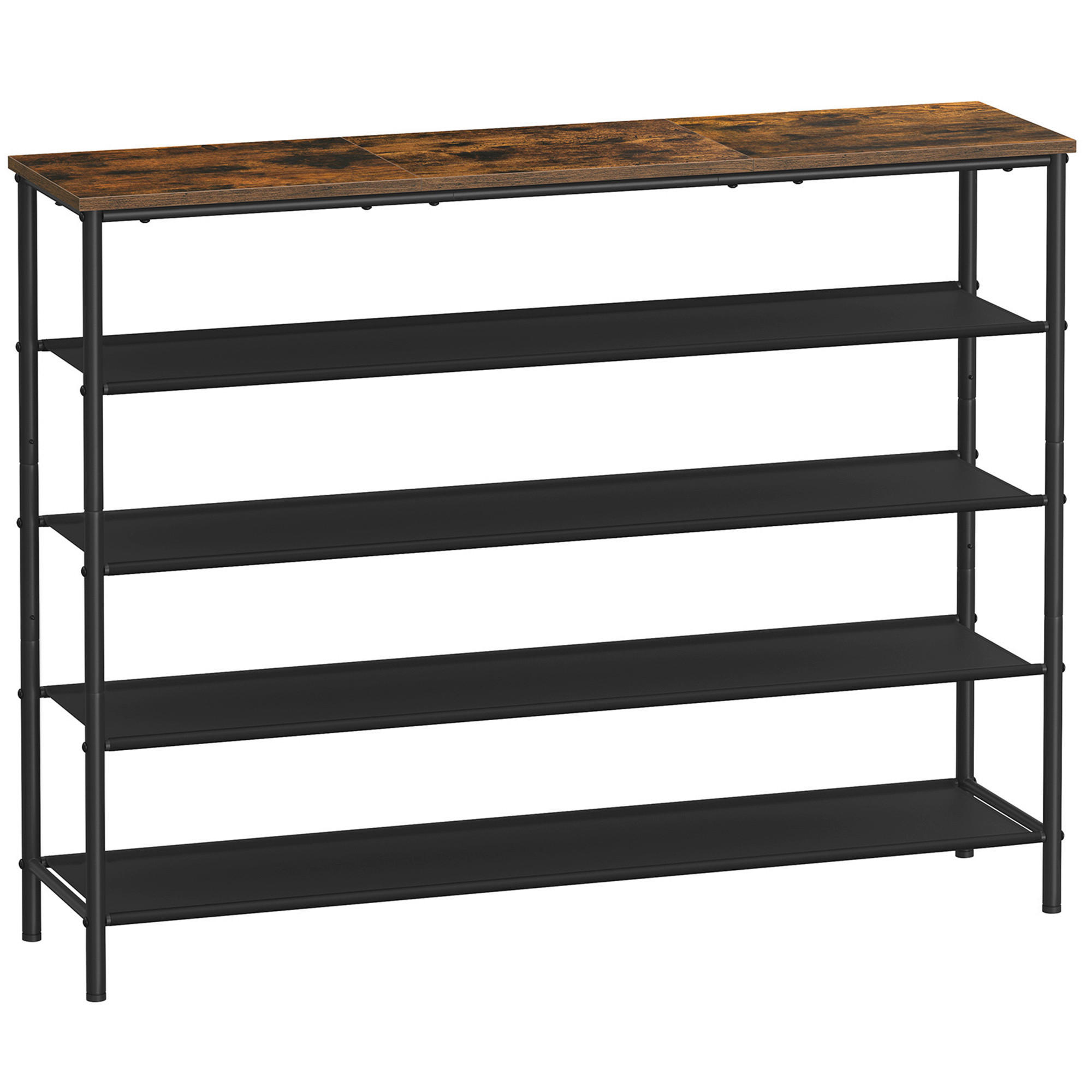 MID.YOU REGÁL NA BOTY, černá, tmavě hnědá,