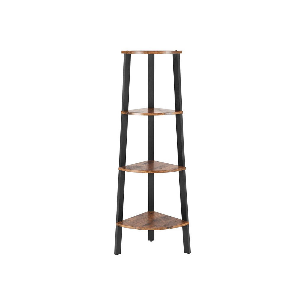 Regal Iron B: 33,9 cm Braun/Schwarz