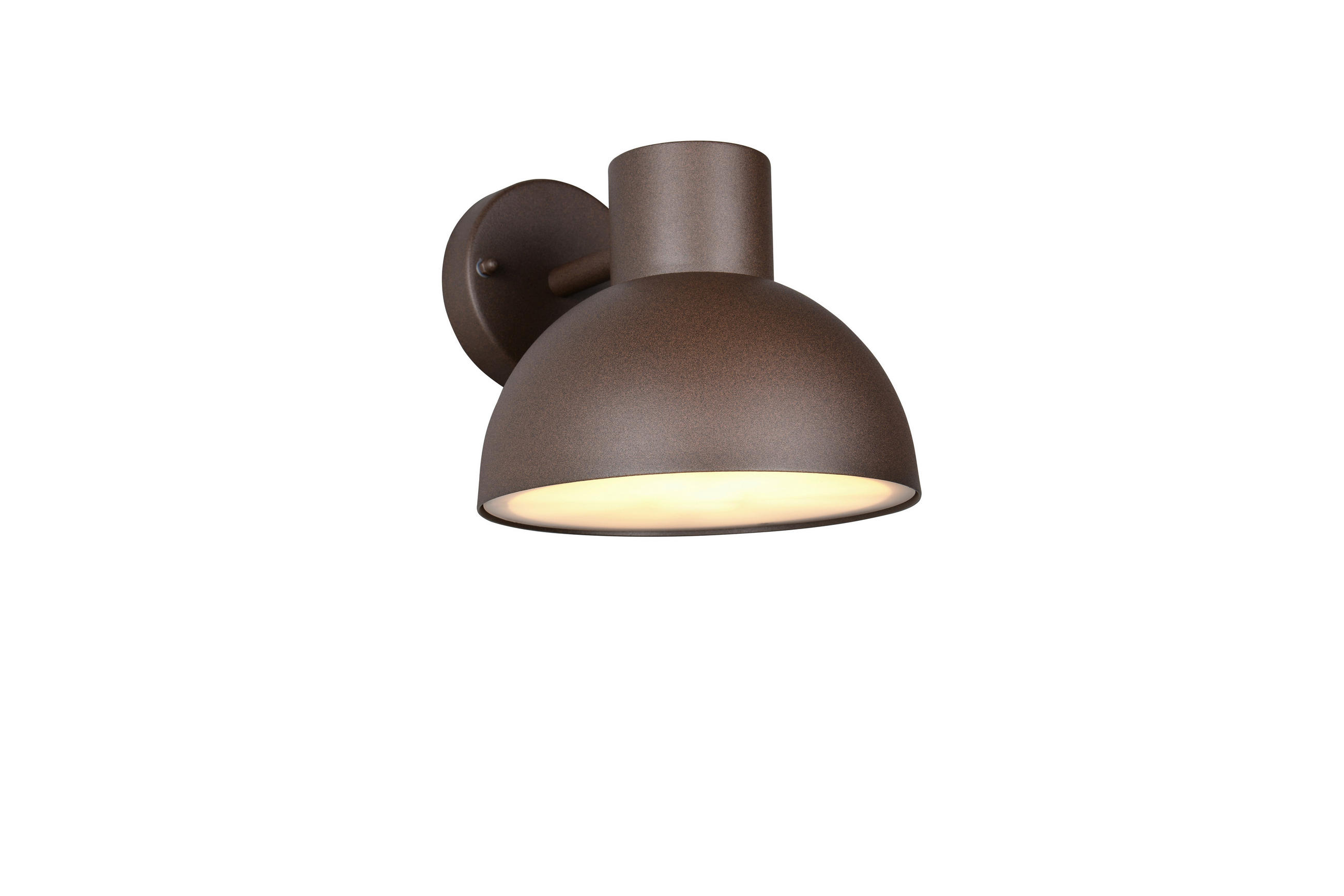 AUSSENWANDLEUCHTE - Weiss/Rostfarben, Konventionell, Kunststoff/Metall (18,5/20/24cm) - Trio Leuchten
