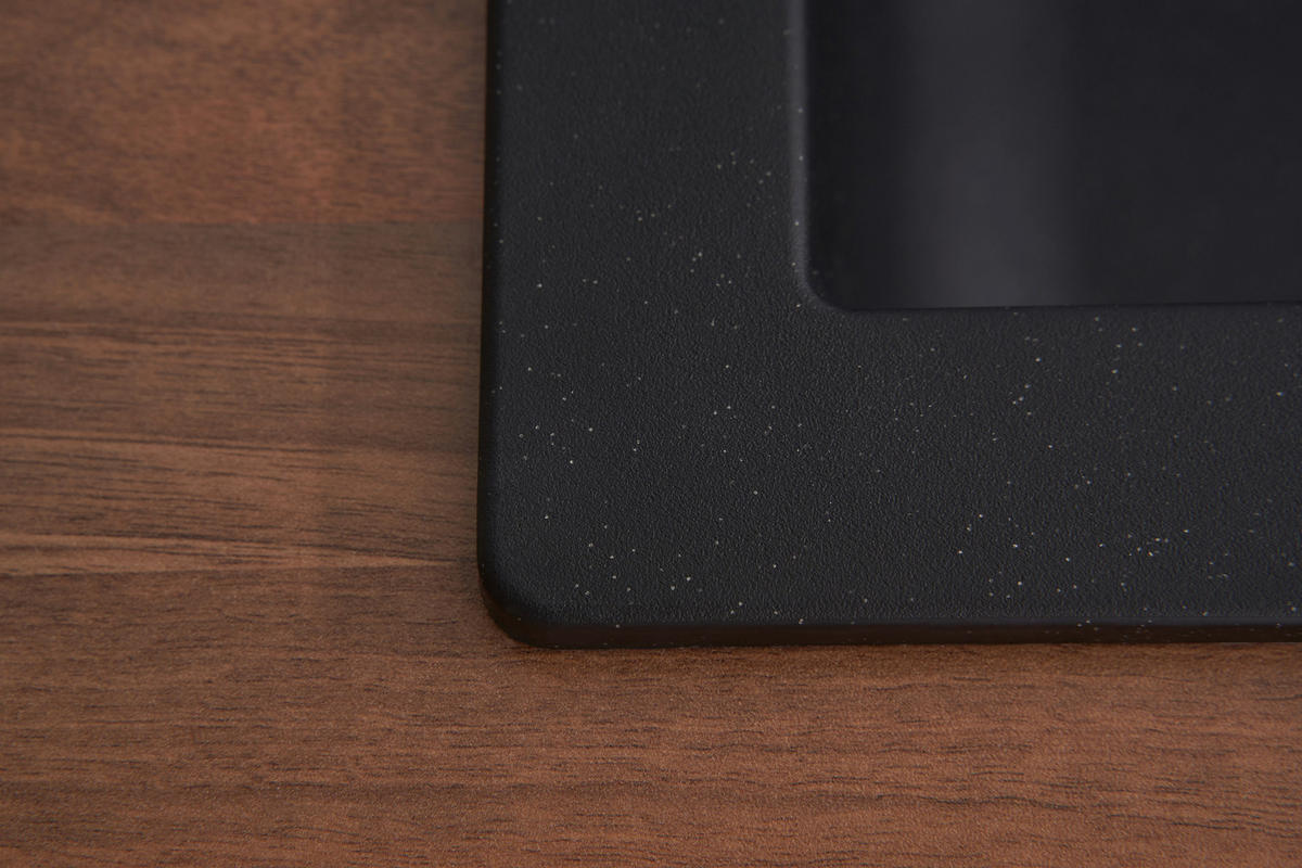 DISKHO 1712DENVER78X44S  - svart, Trend, glas/plast (78/17/43,5cm) - Respekta