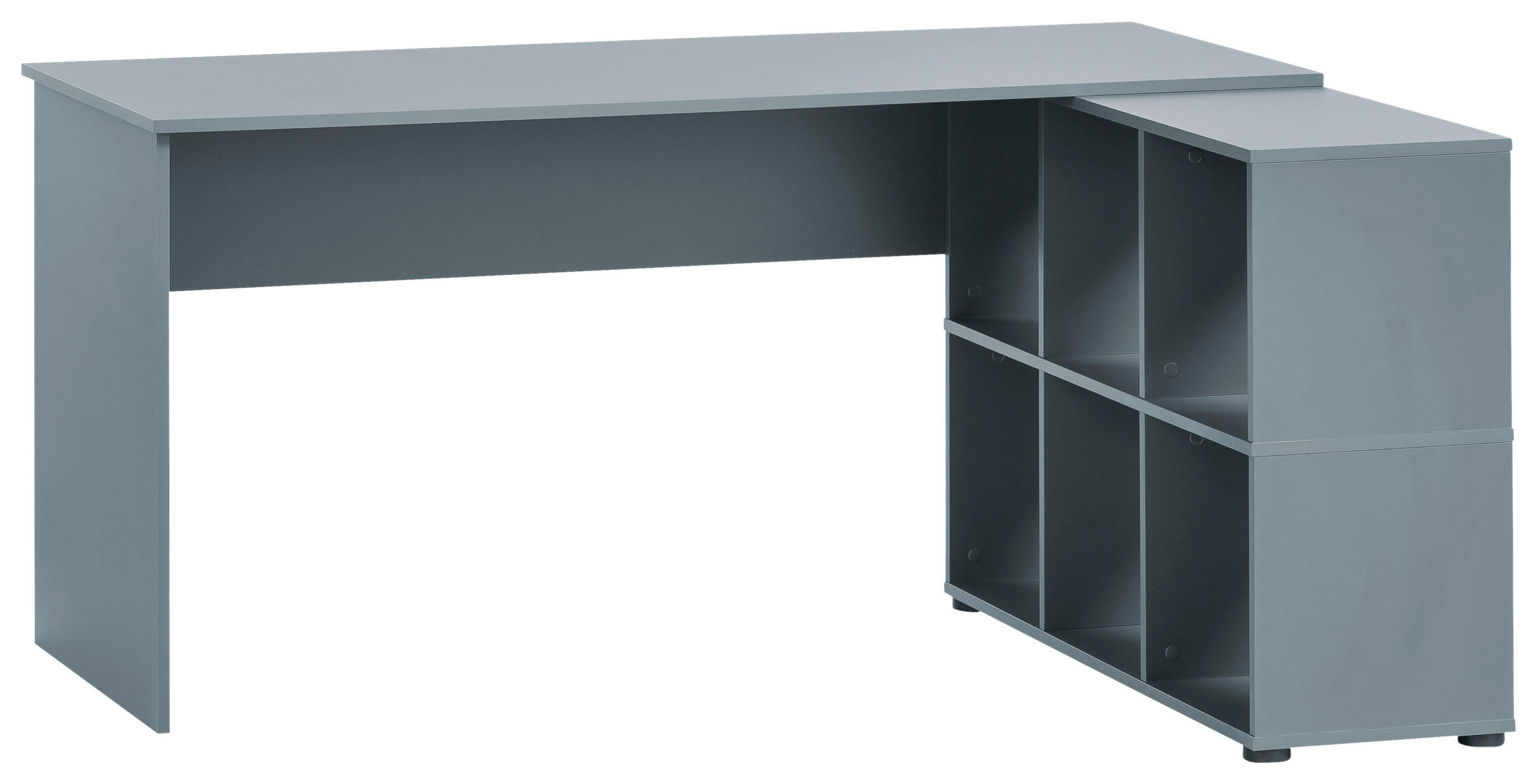 SCHREIBTISCH  in Blau  - Blau, MODERN, Holzwerkstoff (150/73,6/121,6cm) - MID.YOU