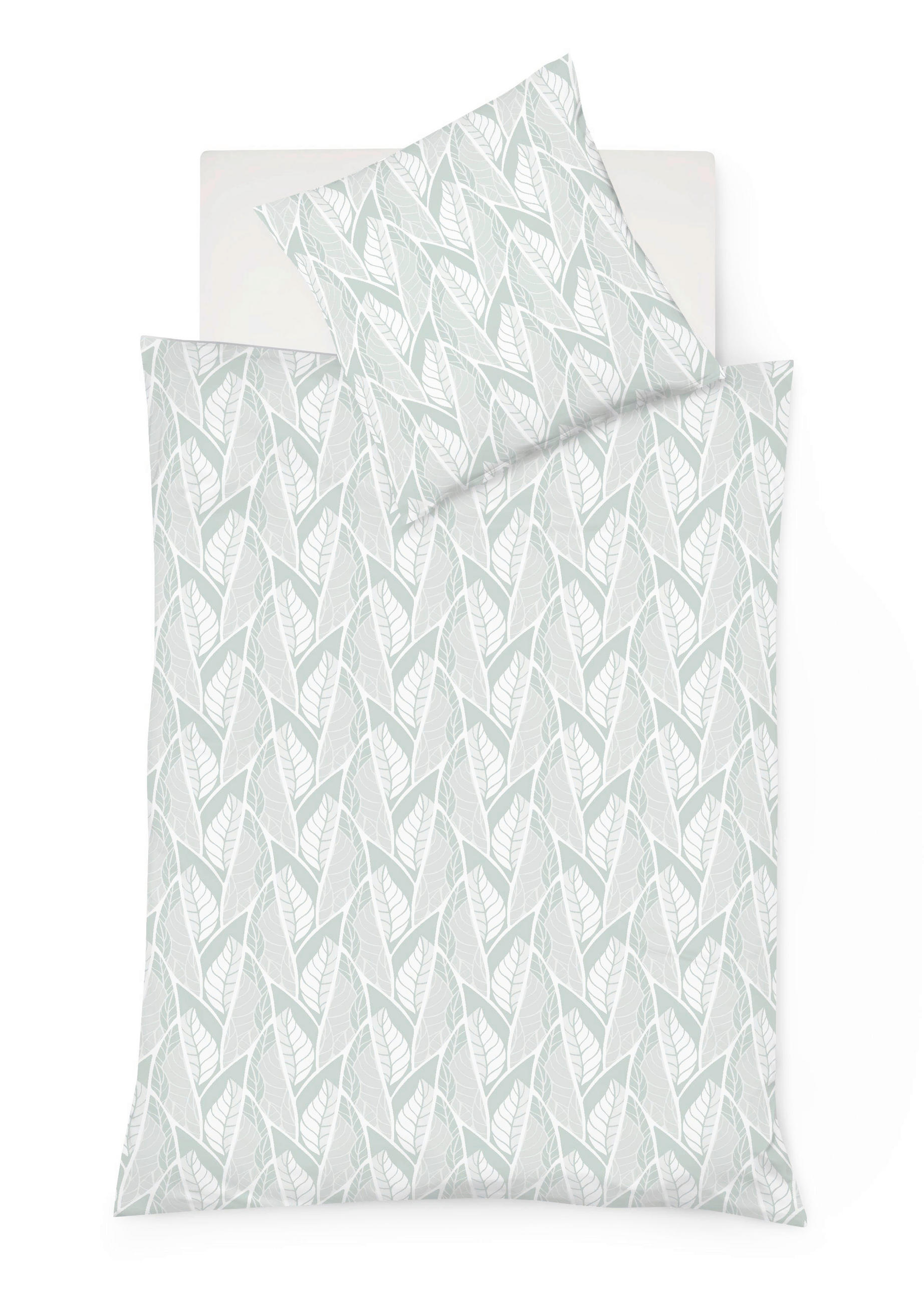 BETTWÄSCHE 240/220 cm Lech Flanell  - Grün, Design, Textil (240/220cm) - Fleuresse