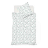 BETTWÄSCHE Lech Flanell 155/220 cm  - Grün, Design, Textil (155/220cm) - Fleuresse
