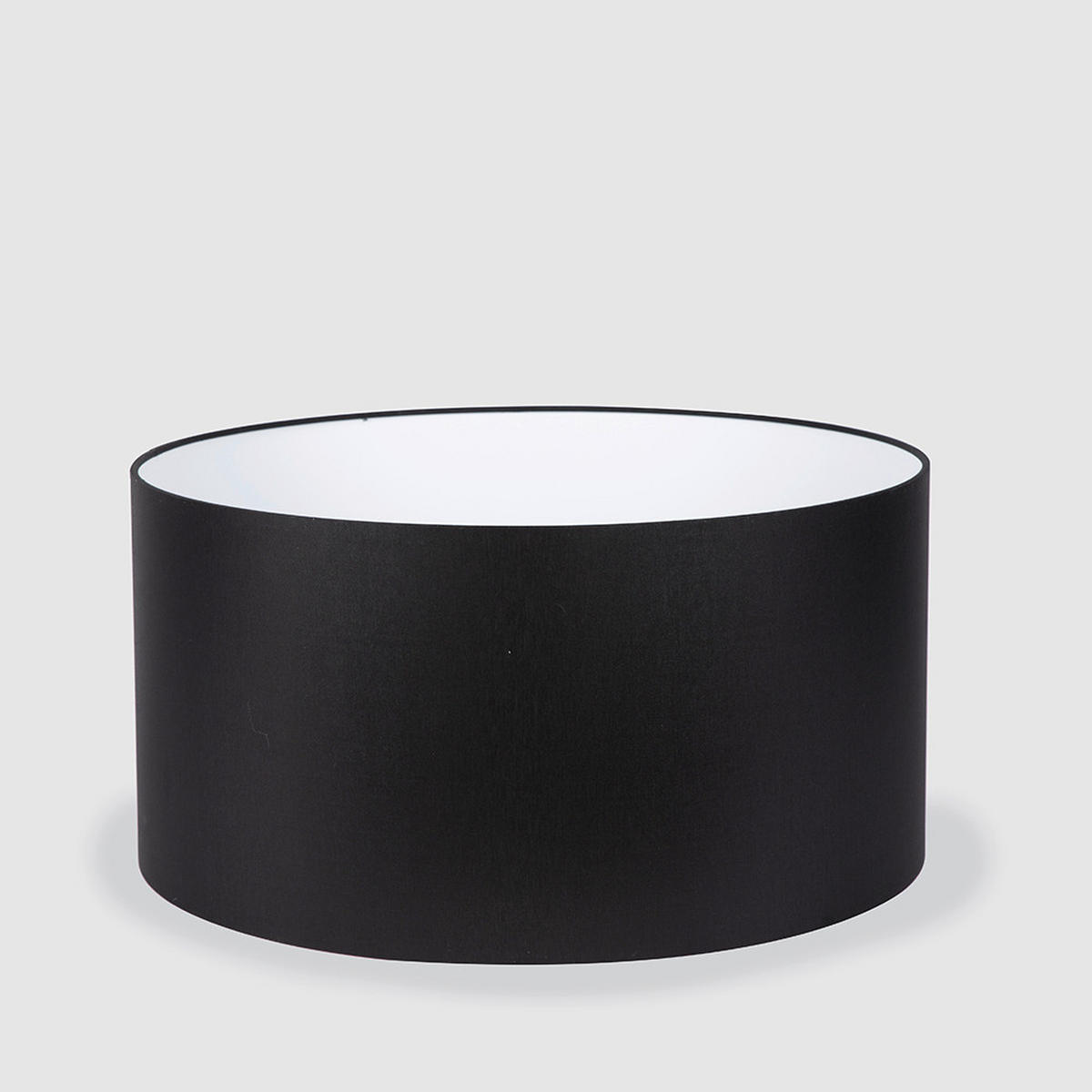 LEUCHTENSCHIRM 50/25 cm  - Schwarz, Basics, Textil/Metall (50/25cm)