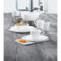 TALÍŘ JÍDELNÍ, kostní porcelán (bone china) - bílá, Design, keramika (27cm) - Novel TALÍŘ JÍDELNÍ, kostní porcelán (bone china) - bílá, Design, keramika (27cm) - Novel