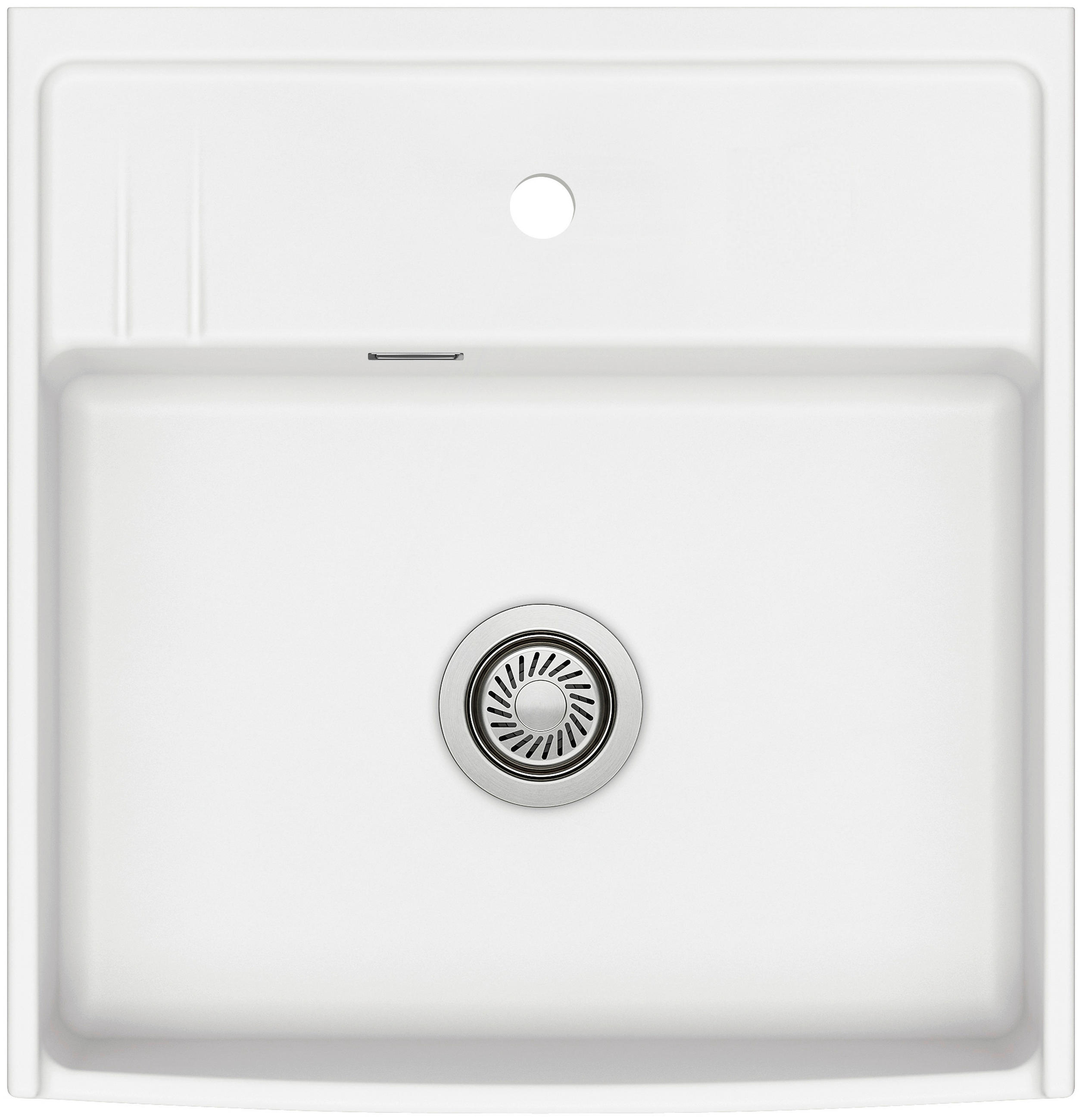 SPÜLE Kentro 60 / 59930113  - Weiß, Basics, Keramik (59,5/20,0/61,8cm) - Systemceram