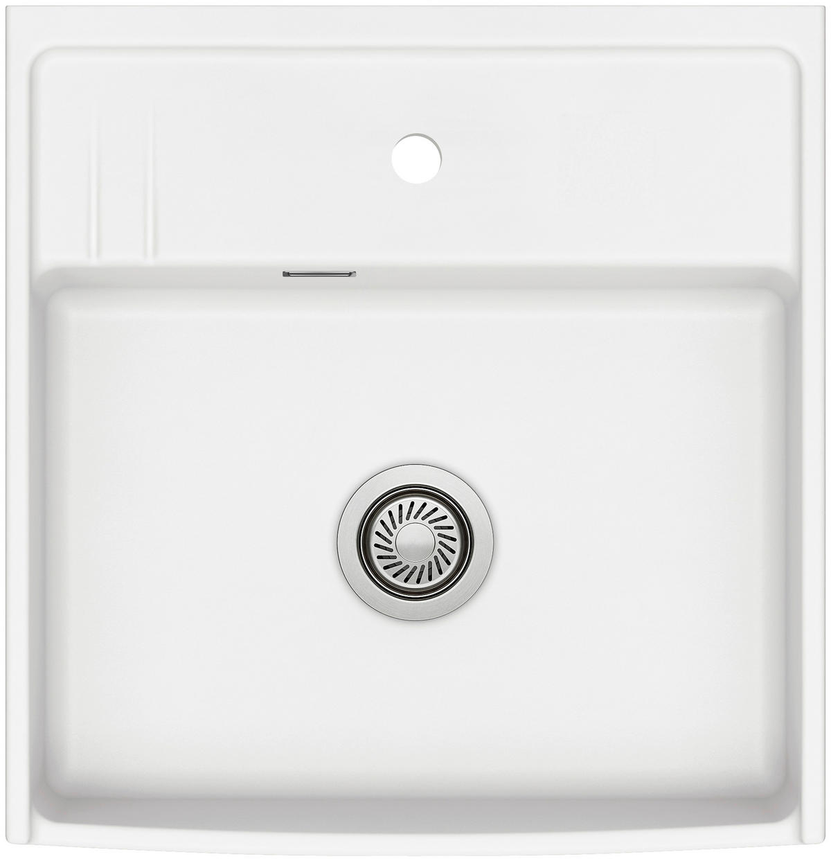 SPÜLE Kentro 60 / 59930113  - Weiß, Basics, Keramik (59,5/20,0/61,8cm) - Systemceram