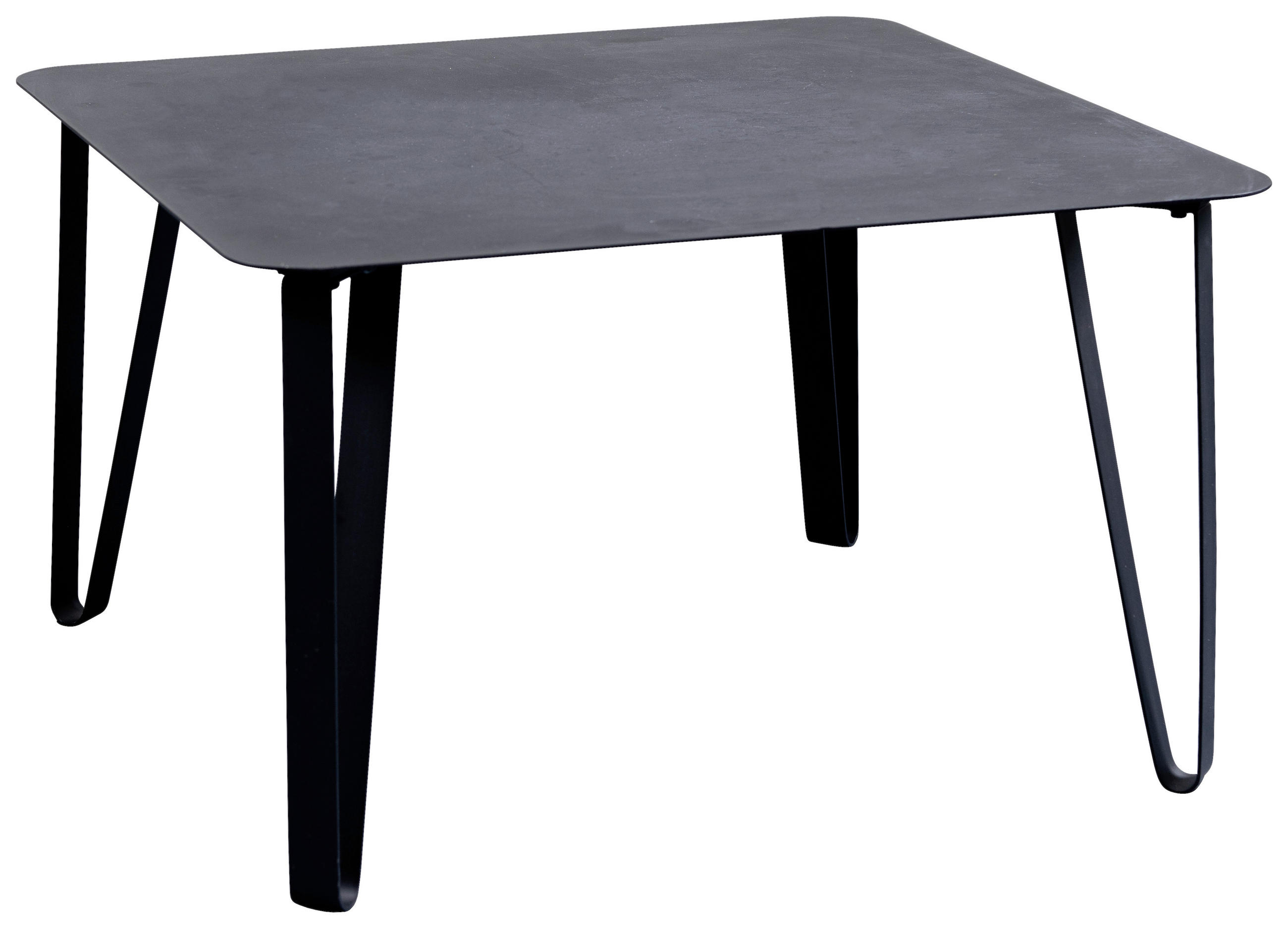 Xora Couchtisch Schwarz 75x45x75 cm