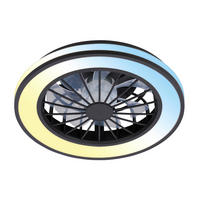 DECKENVENTILATOR 38/14 cm   - Schwarz/Weiß, Design, Kunststoff (38/14cm)