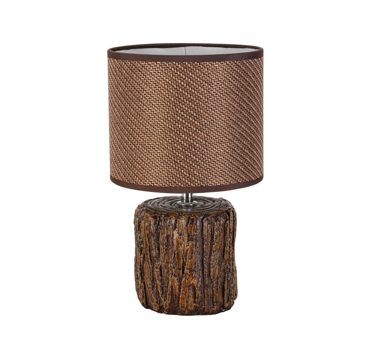 ASZTALI LÁMPA - barna, Natur, műanyag/kő (18/31cm) - Novel