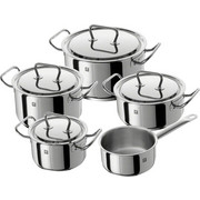 KOCHTOPFSET Edelstahl 5-teilig - Edelstahlfarben/Silberfarben, Basics, Metall - Zwilling