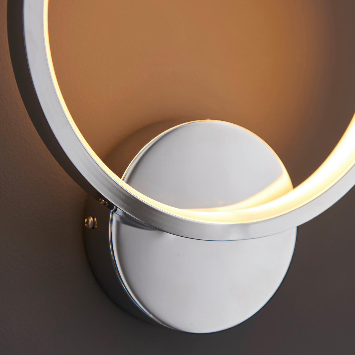 BADEZIMMER-WANDLEUCHTE 23/6,5/29 cm   - Chromfarben, KONVENTIONELL, Metall (23/6,5/29cm) - ENDON
