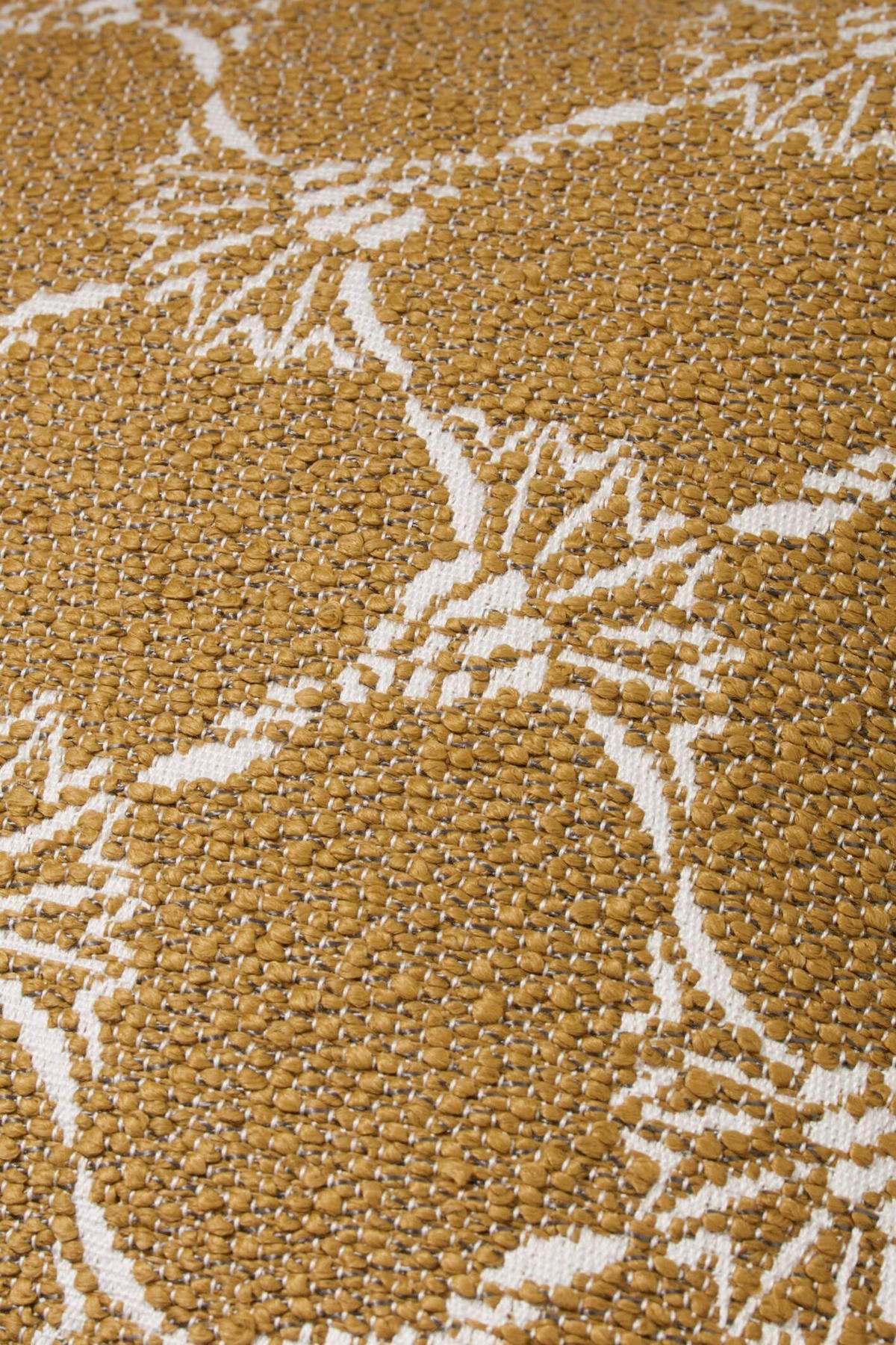 OUTDOOR-KISSEN  - Currygelb, Design, Textil (40/40cm) - Joop!