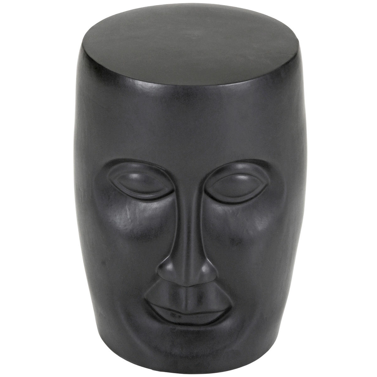 SIDOBORD i keramik 33/33/45 cm  - svart, Design, keramik (33/33/45cm)