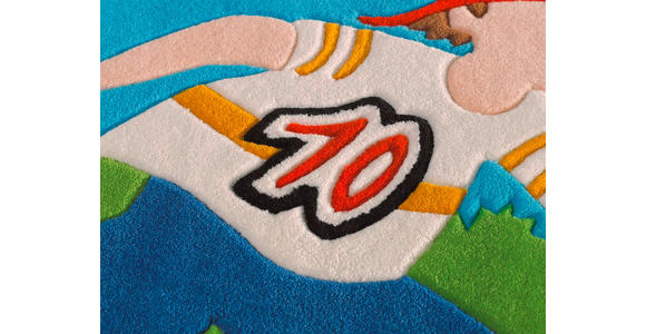 WEBTEPPICH 110/160 cm Multicolor  - Multicolor, Basics, Textil (110/160cm) - Novel