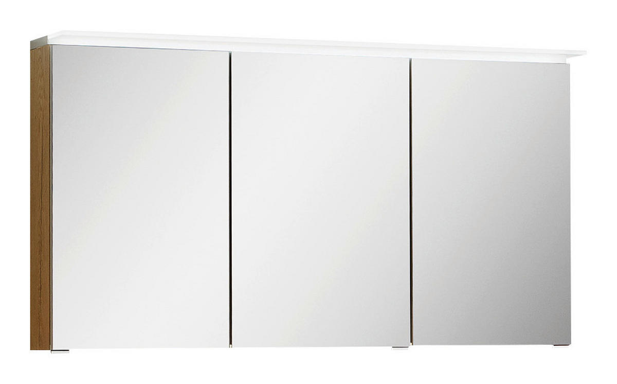 SPIEGELSCHRANK 120/66/15 cm  - Modern, Glas/Holzwerkstoff (120/66/15cm) - Dieter Knoll