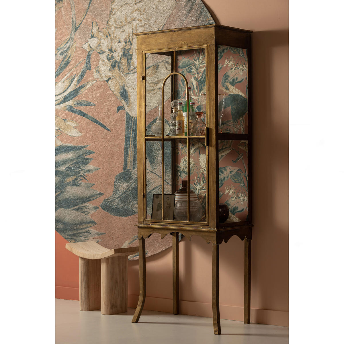 HOCKER in Holz Naturfarben  - Naturfarben, Design, Holz (50/45/25cm) - Livetastic