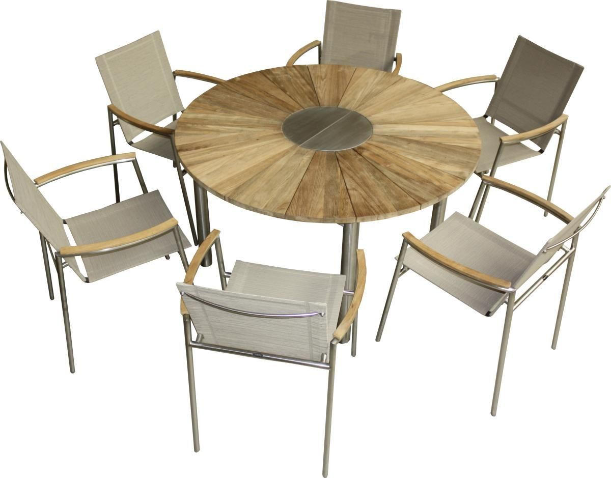 GARTENTISCH 135(185)/135/75 cm Holz, Metall oval  - Naturfarben, LIFESTYLE, Holz/Metall (135(185)/135/75cm) - Zebra 