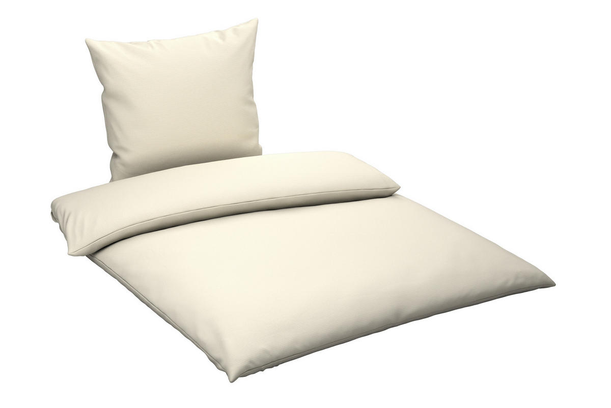 BETTWÄSCHE 135/200 cm  - Creme, Textil (135/200cm) - Esposa