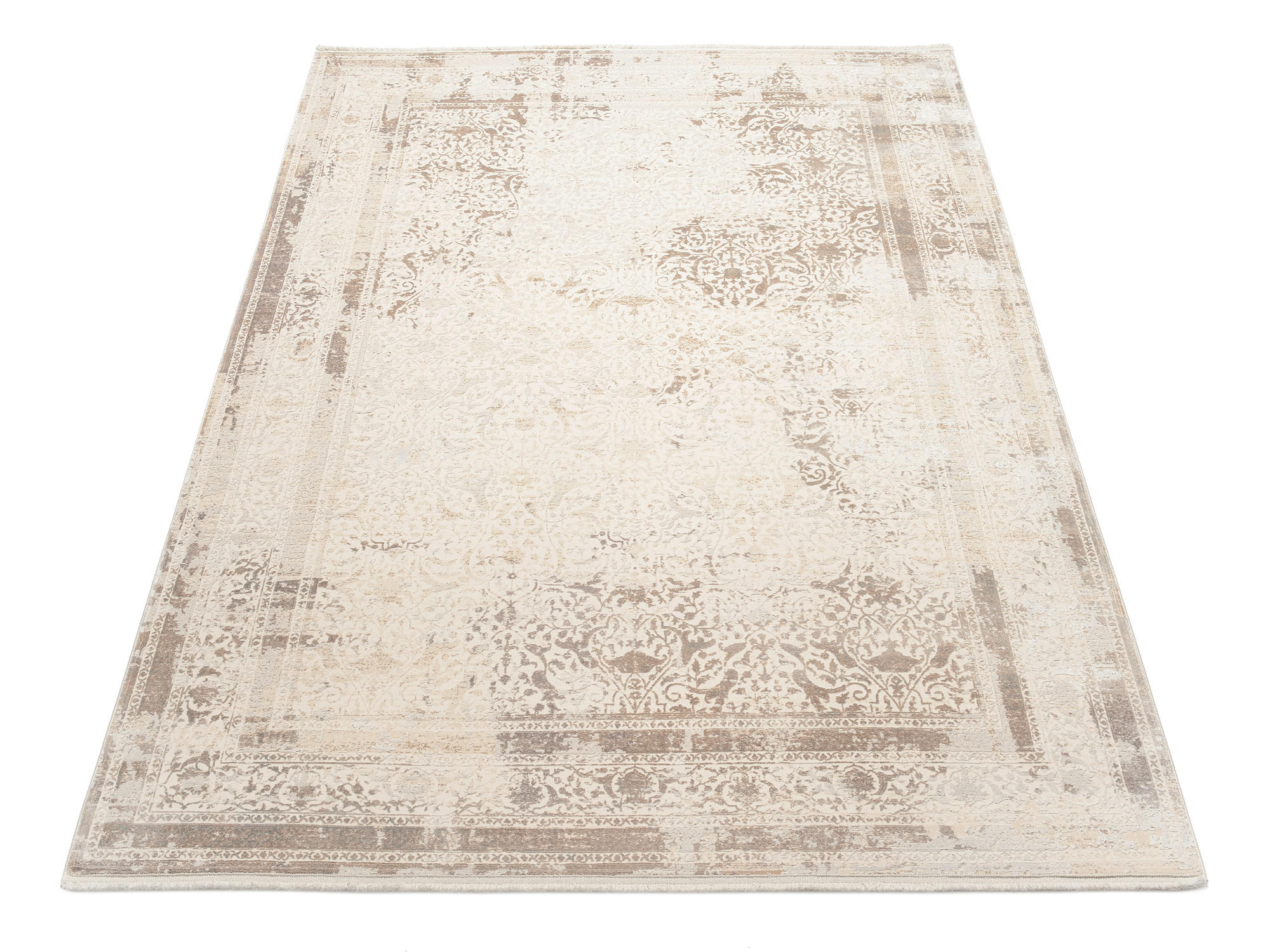 Thumbnail - Musterring Webteppich Opera, Braun, Dunkelbraun, Beige, Hellbraun, Textil, Abstraktes, rechteckig, 240x340 cm, Care & Fa...