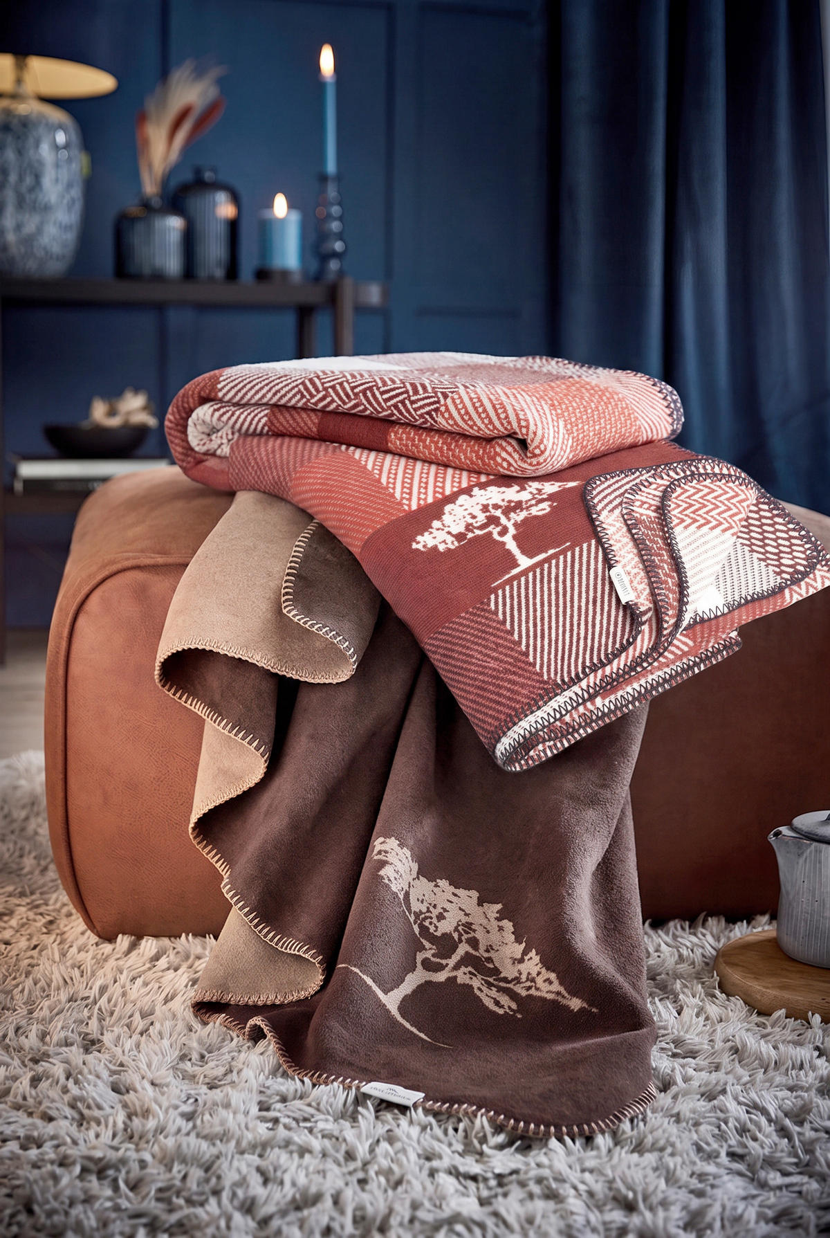 PLÄD Winter 2026 210/150 cm  - multicolor, Basics, textil (210/150cm) - FYNCH-HATTON